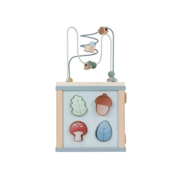 Cube d'activités en bois | Forest Friends