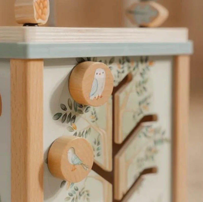 Cube d'activités en bois | Forest Friends