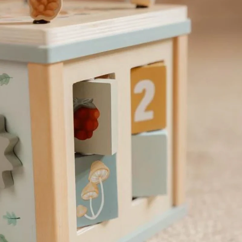 Cube d'activités en bois | Forest Friends