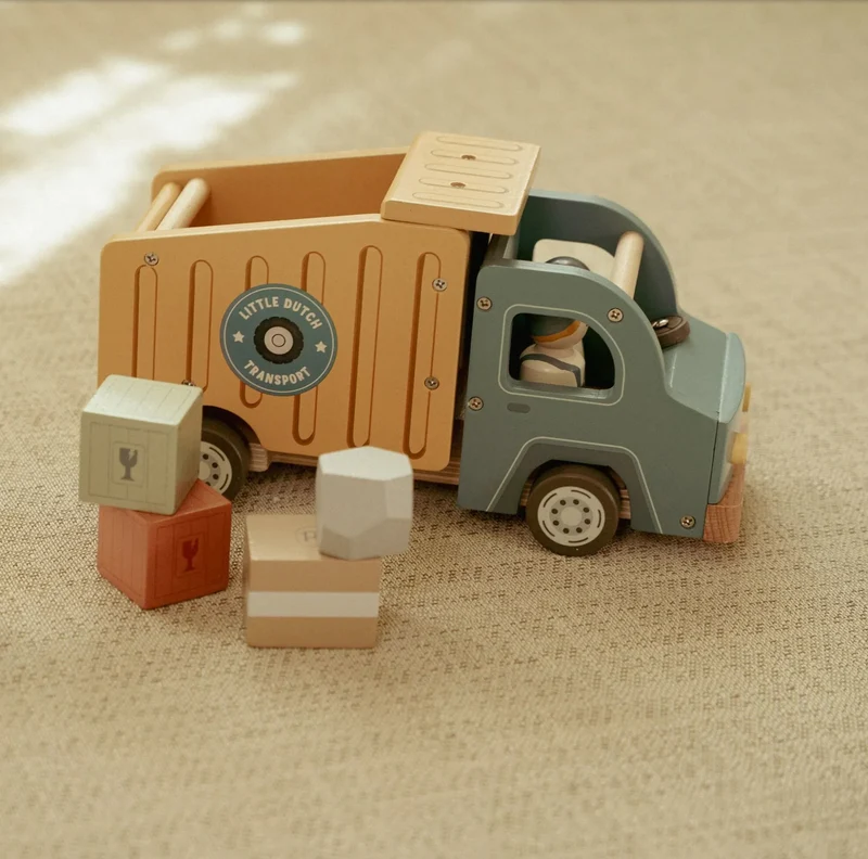 Véhicules | Camion benne en bois