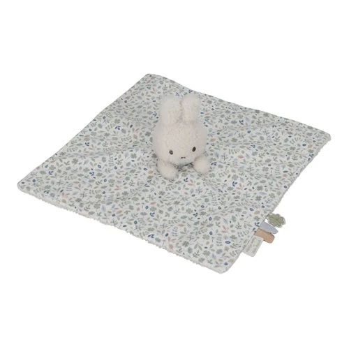 nijntje knuffeldoekje - Blauw - Lucky Leaves