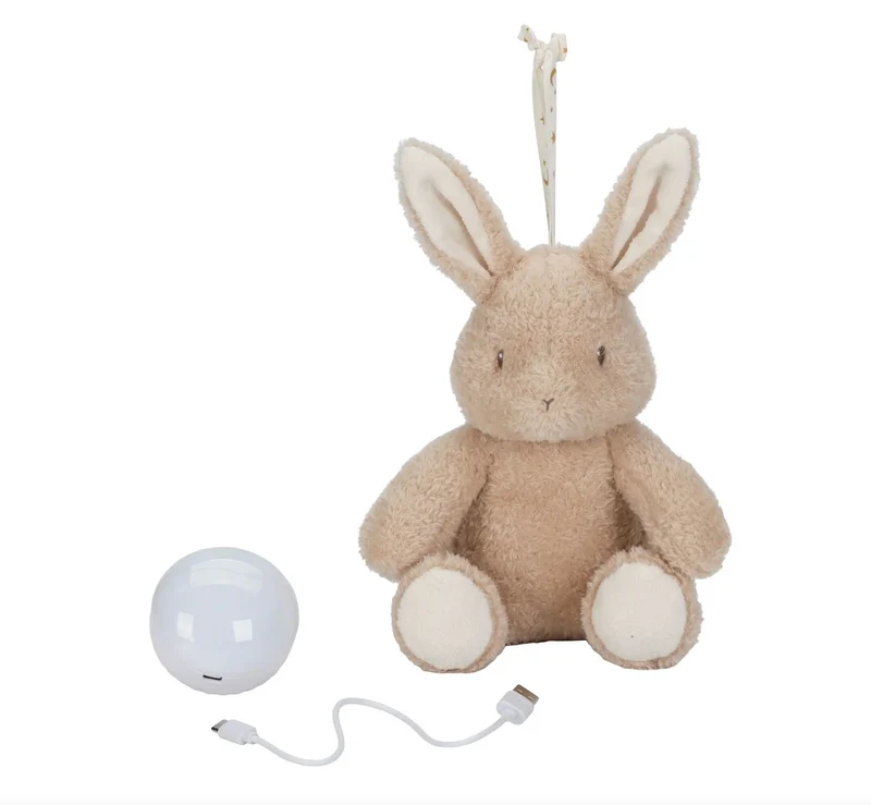 Peluche à bruits blancs Lapin | Newborn Neutrals