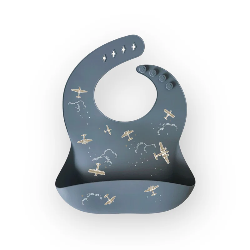 Bavoir en silicone | Aviateur