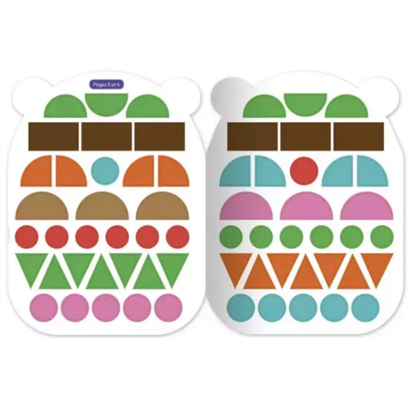 Gommettes formes | Tigre