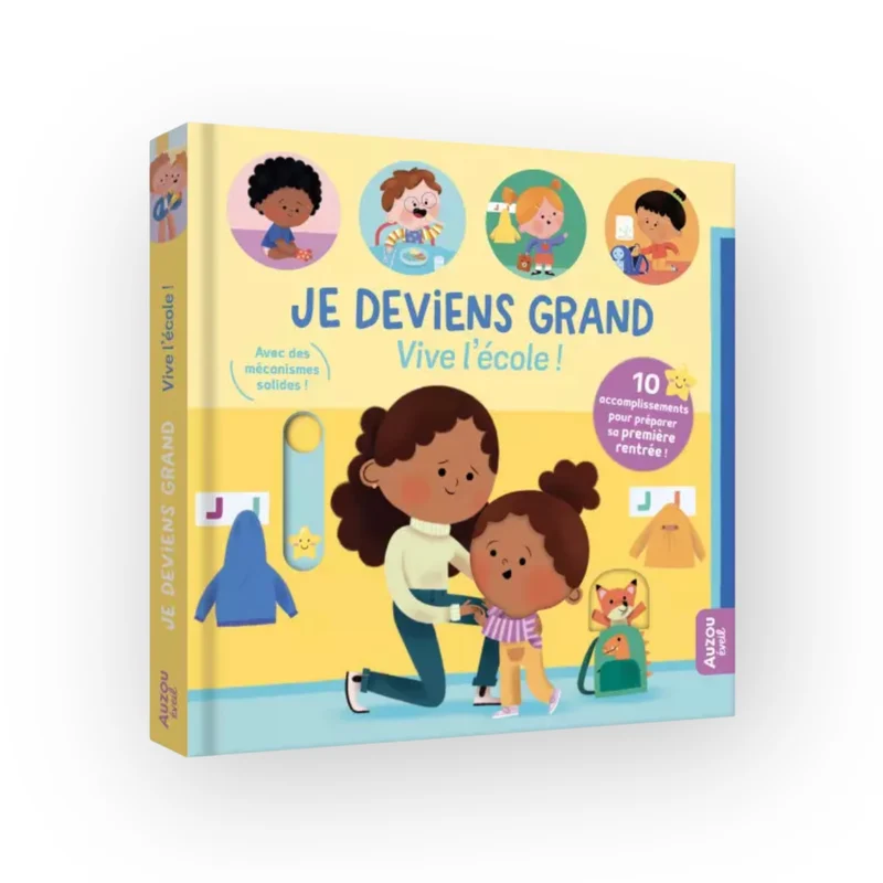 Livre | Je deviens grand Vive l'école !