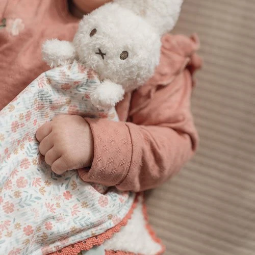 nijntje knuffeldoekje - Roze - Lucky Blossom