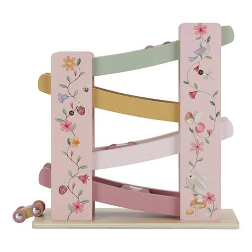 Houten autobaan - Roze - Fairy Garden