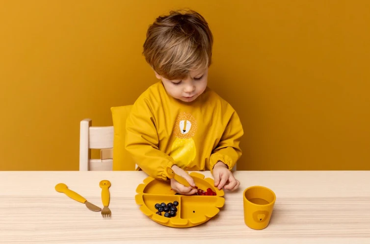 Assiette en silicone | Lion