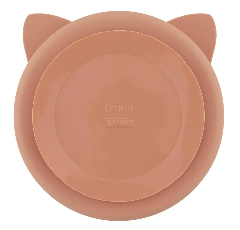 Assiette en silicone | Chat