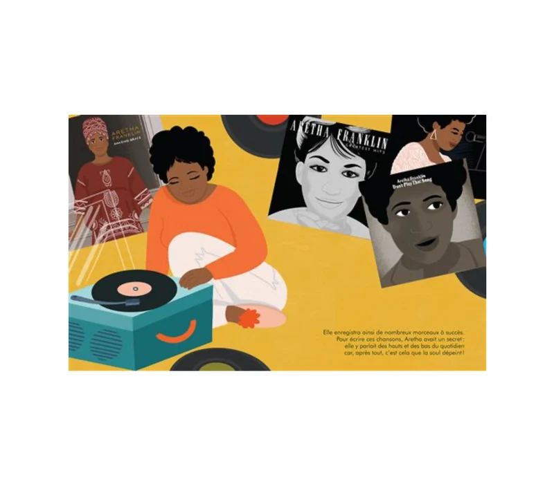 Livre Petite & Grande | Aretha Franklin