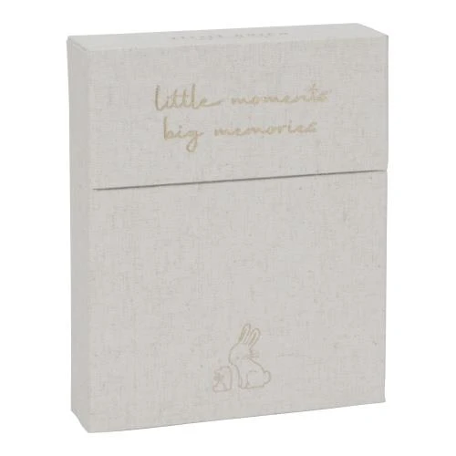 Mijlpaal kaarten - Beige - Baby Bunny - EN