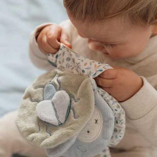 nijntje buggyboekje - Blauw - Lucky Leaves