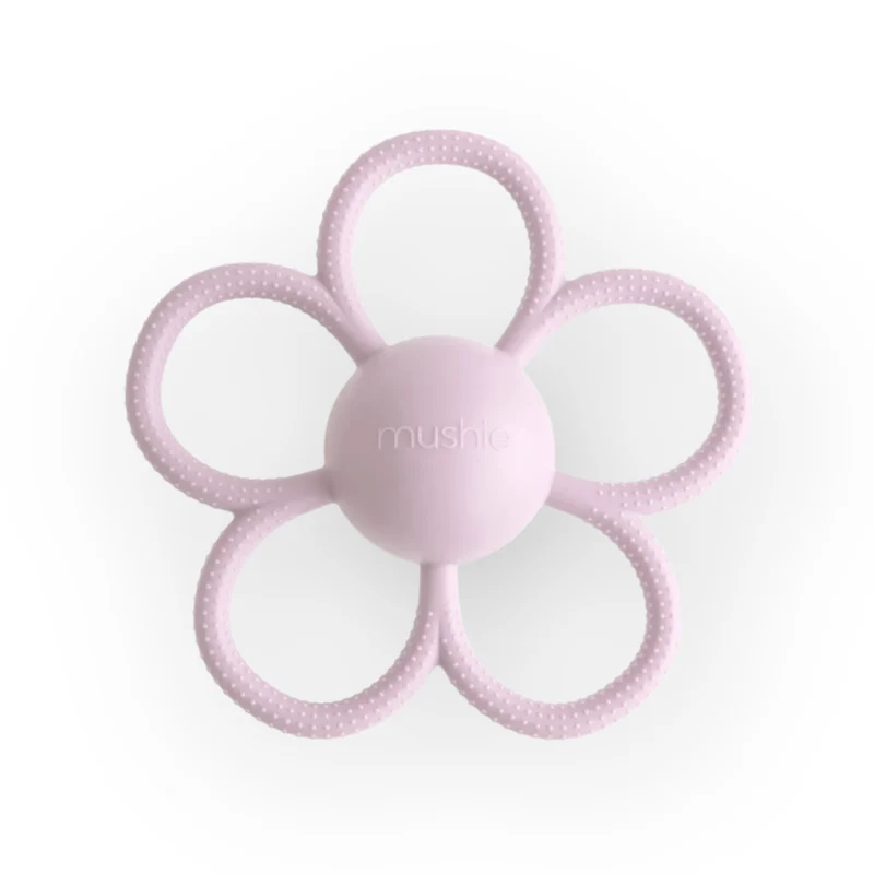Anneau de dentition | Fleur lila