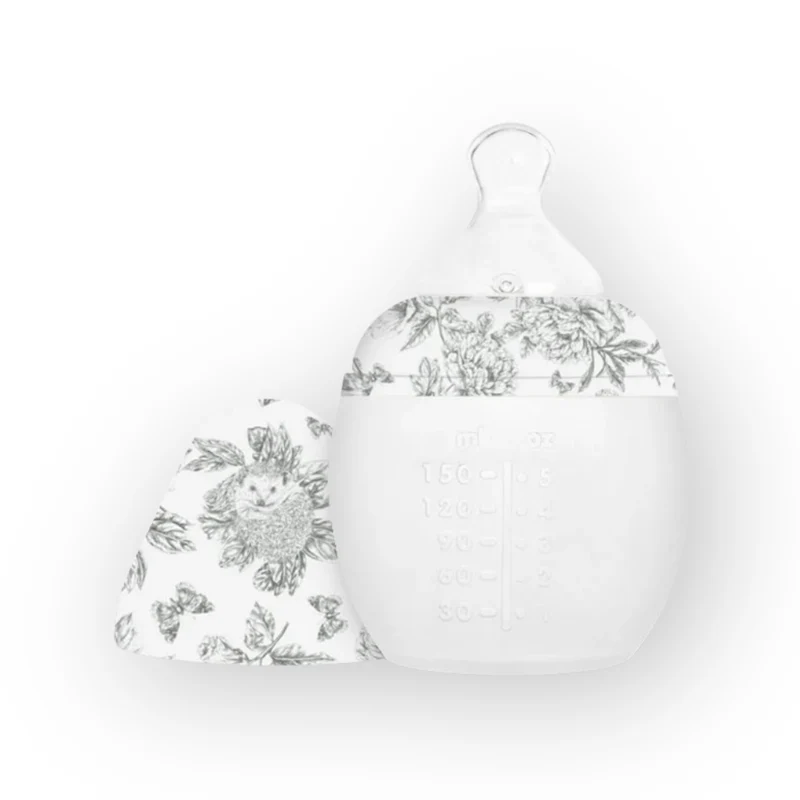 Biberon anti-colique | Toile de Jouy Gris