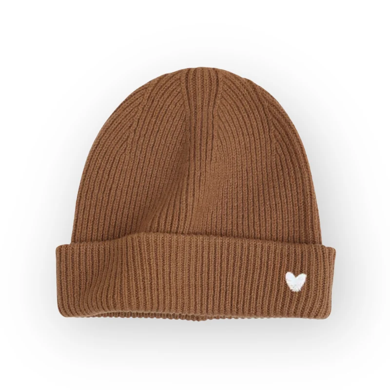 Bonnet en laine | Caramel