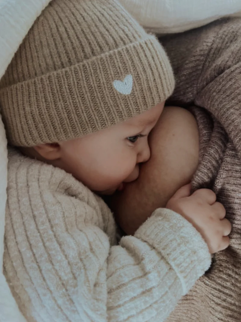 Bonnet en laine | Sable
