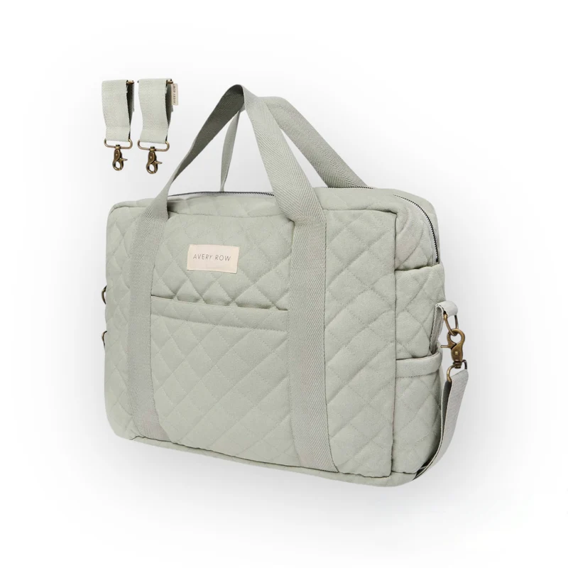 Sac à langer | Matelassé sauge