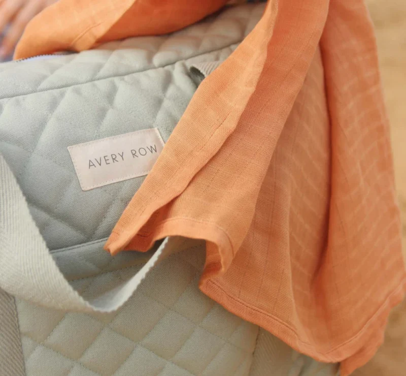 Sac à langer | Matelassé sauge