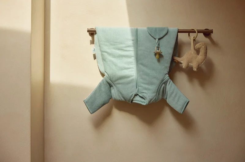 Gigoteuse avec manches amovibles | Rib Sea Green