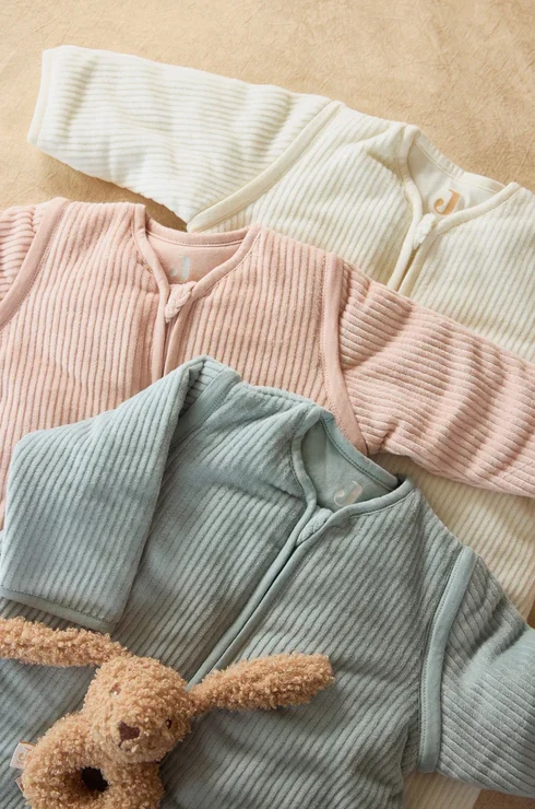 Gigoteuse avec manches amovibles | Rib Sea Green