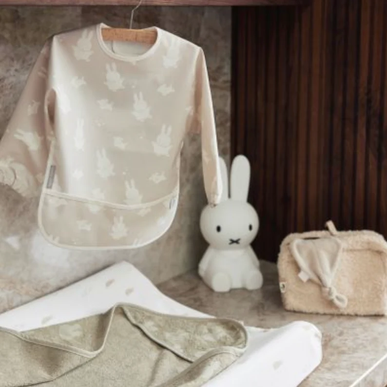 Bavoir à manches | Miffy Nougat