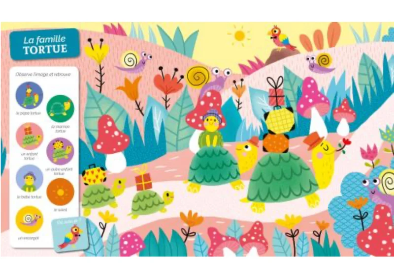Cherche & trouve des tout-petits | Dans les comptines