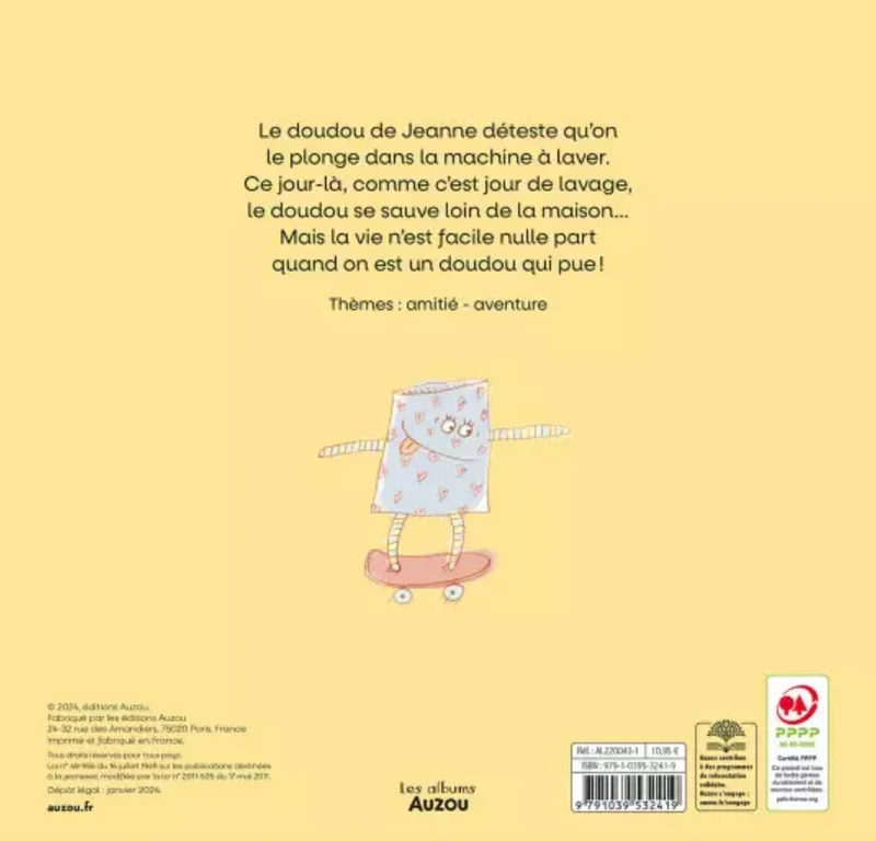 Livre | Le doudou qui ne sentait pas bon