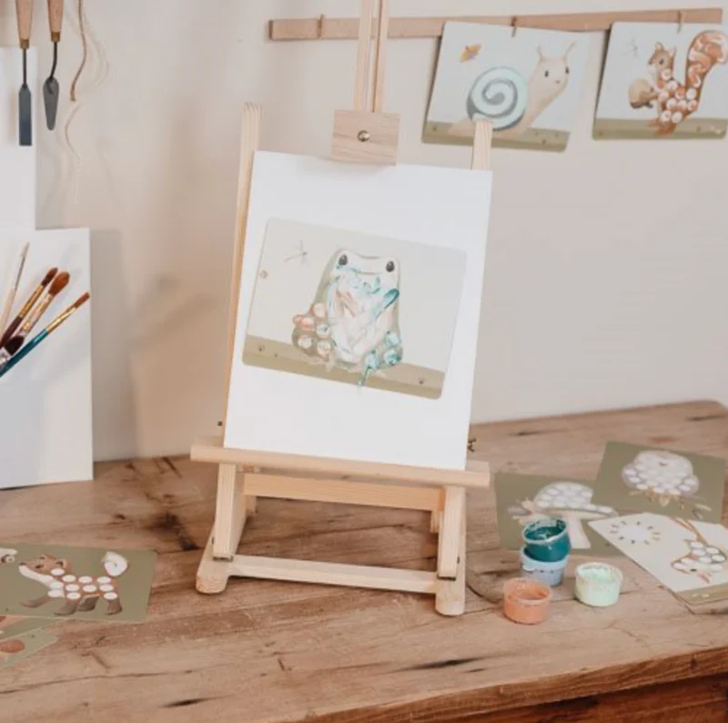 Kit de peinture au doigt | Forest Friends