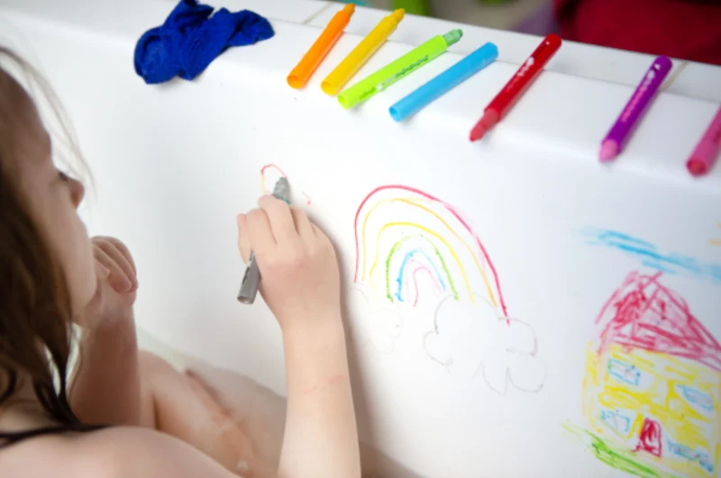 Crayons de bain