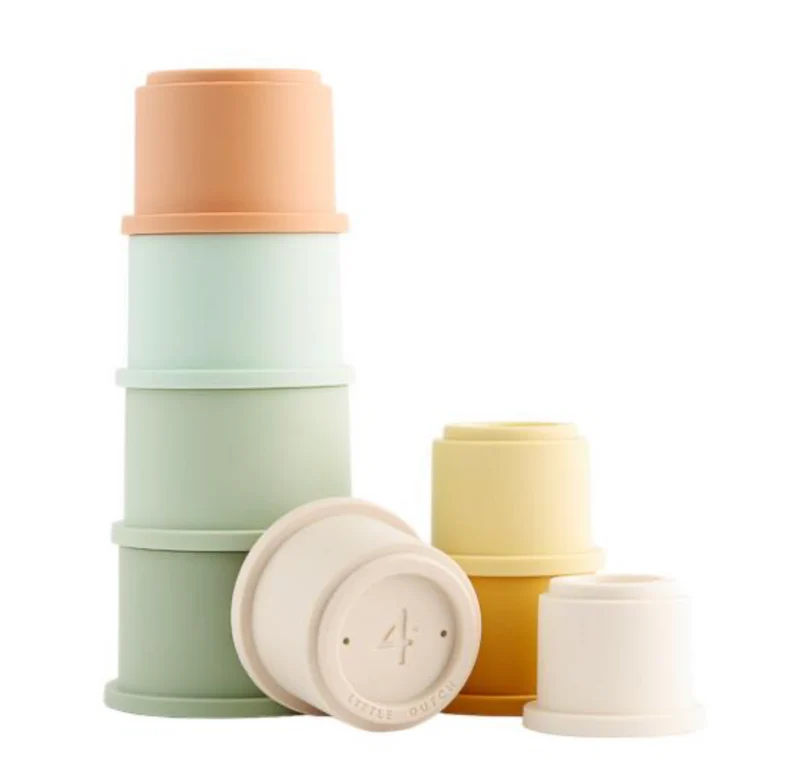 Gobelets empilables | Vert pastel