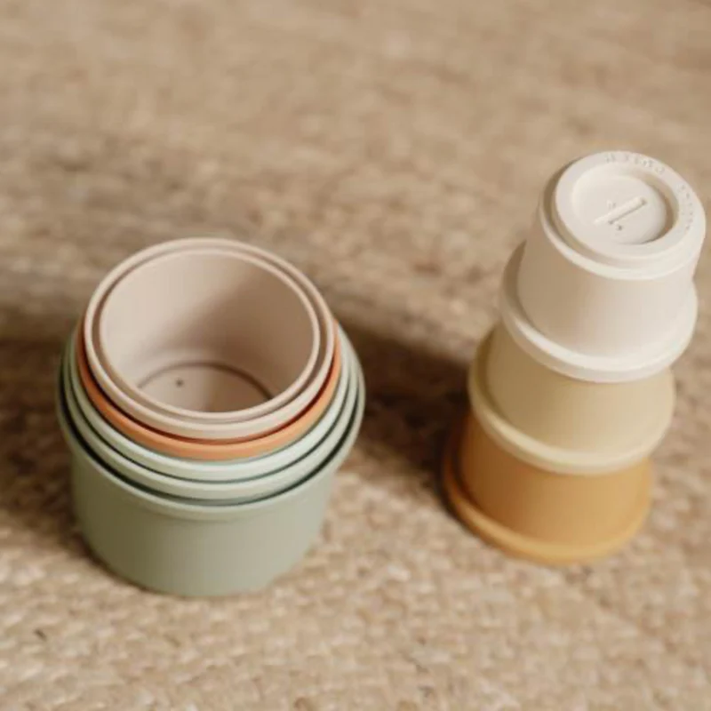 Gobelets empilables | Vert pastel