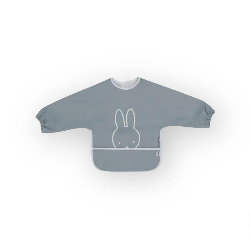 Bavoir à manches | Miffy Sea Green