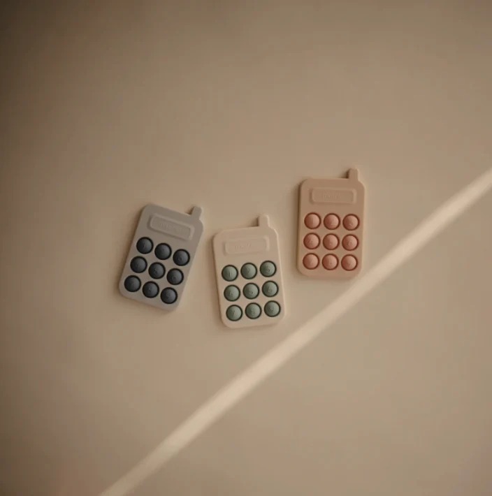 Jouet à presser | Téléphone bleu