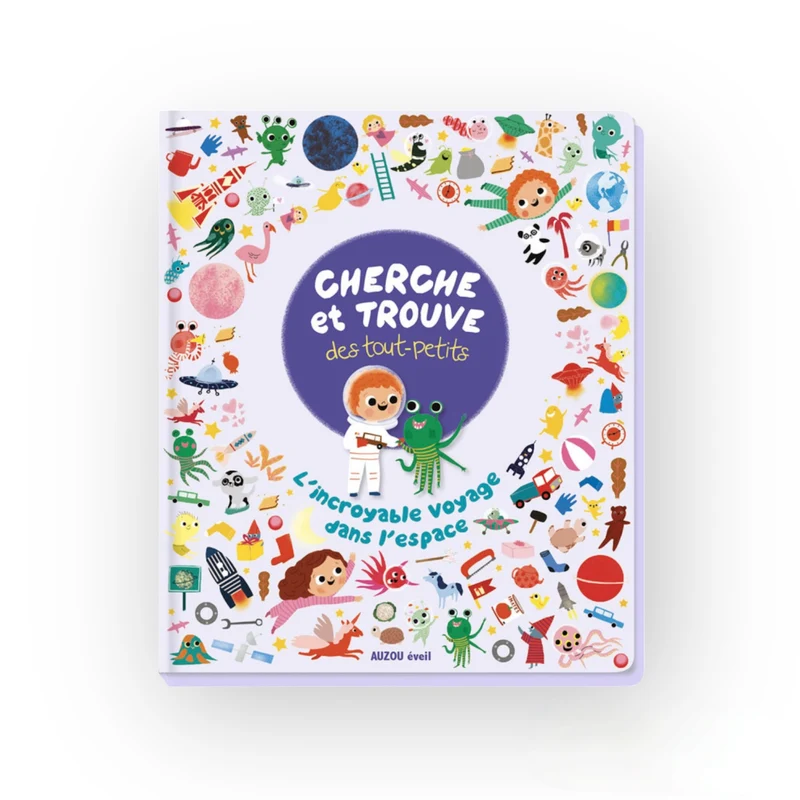 Cherche & trouve des tout-petits | Dans l'espace