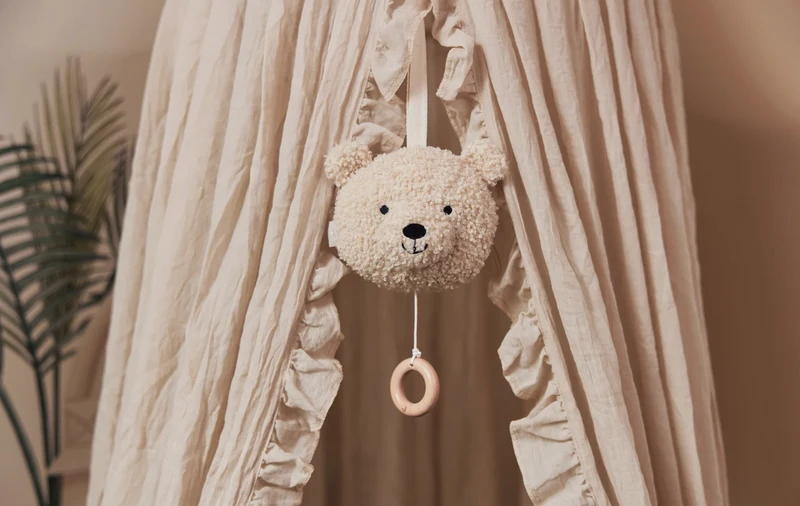 Peluche musicale | Teddy Bear Naturel